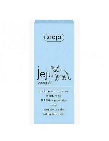 Ziaja Jeju Blue - Cremă mousse pentru față, 50 ml Ziaja, INGRIJIRE TEN