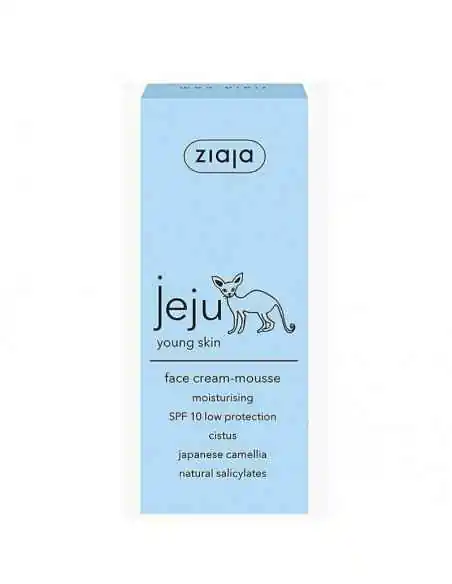 Ziaja Jeju Blue - Cremă mousse pentru față, 50 ml Ziaja, INGRIJIRE TEN