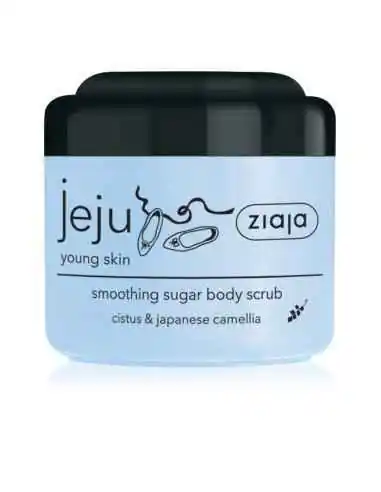 Ziaja Jeju Blue - Scrub pentru corp cu zahăr, 200 ml Ziaja, INGRIJIRE TEN