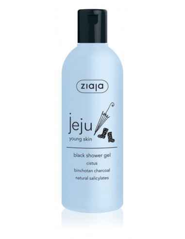 Ziaja Jeju Blue - Gel de duș cu cărbune, 300 ml Ziaja, INGRIJIRE TEN