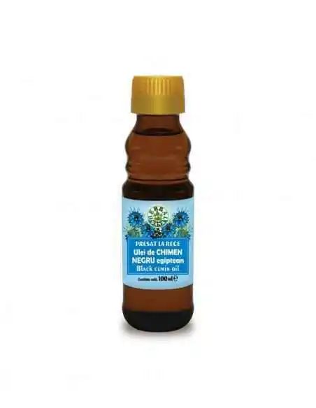 Ulei de Chimen Negru presat la rece 100 ml Herbavit, ULEIURI VEGETALE
