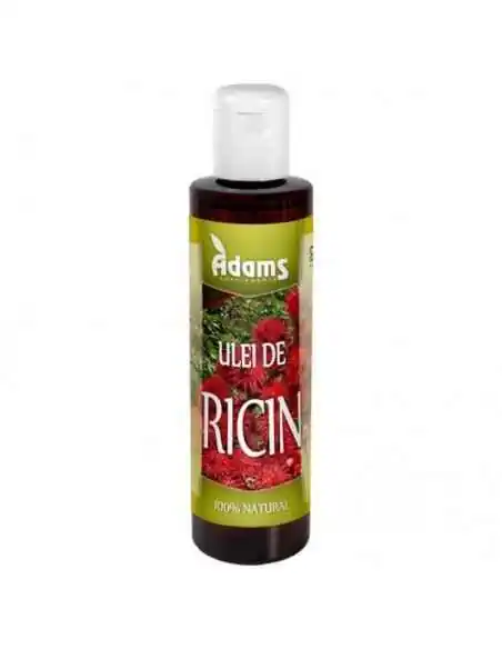 ULEI DE RICIN 200ML ADAMS VISION, ULEIURI VEGETALE