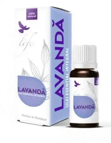 Ulei integral lavanda 10ml Life Bionovativ, ULEIURI ESENTIALE