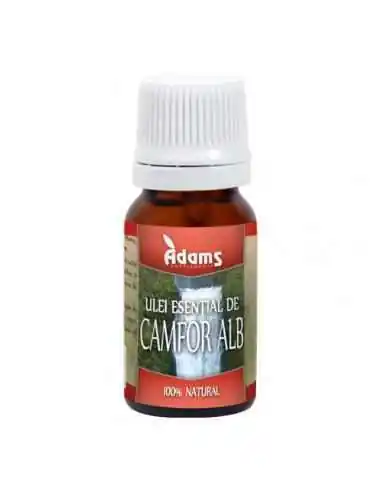 ULEI ESENTIAL DE CAMFOR ALB 10ML ADAMS VISION, ULEIURI ESENTIALE