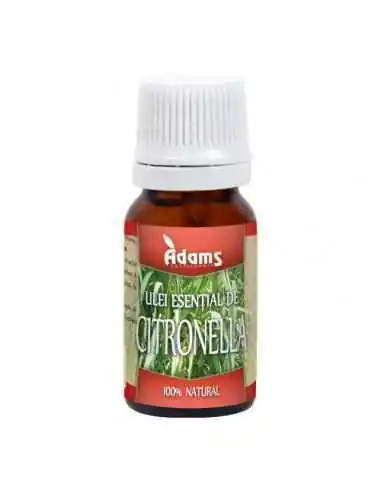 ULEI ESENTIAL DE CITRONELLA 10ML ADAMS VISION, ULEIURI ESENTIALE
