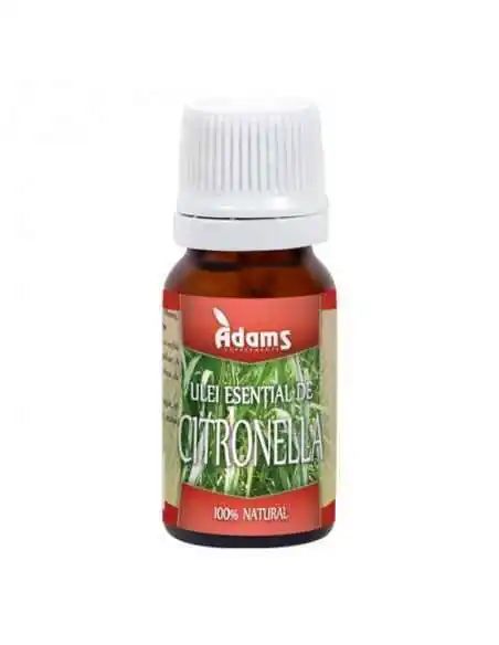 ULEI ESENTIAL DE CITRONELLA 10ML ADAMS VISION, ULEIURI ESENTIALE