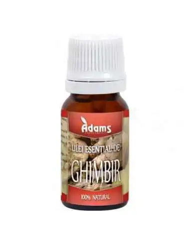 ULEI ESENTIAL DE GHIMBIR 10ML ADAMS VISION, ULEIURI ESENTIALE