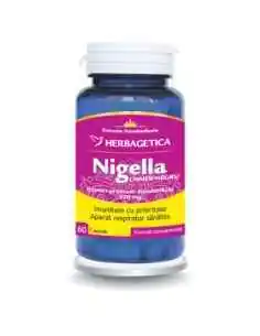 NIGELLA CHIMEN NEGRU 60 cps Herbagetica, Imunitate si raceala
