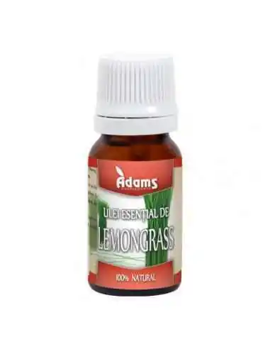 ULEI ESENTIAL DE LEMONGRASS 10ML ADAMS VISION, ULEIURI ESENTIALE