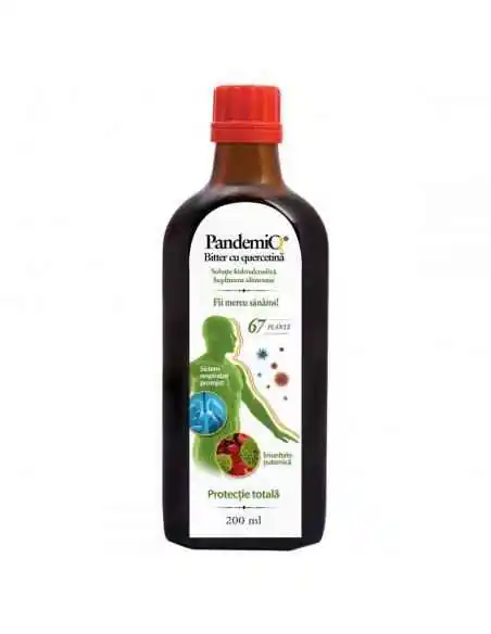 Pandemiq Bitter cu Quercetina EHC 200ml Dacia Plant, Raceala si gripa