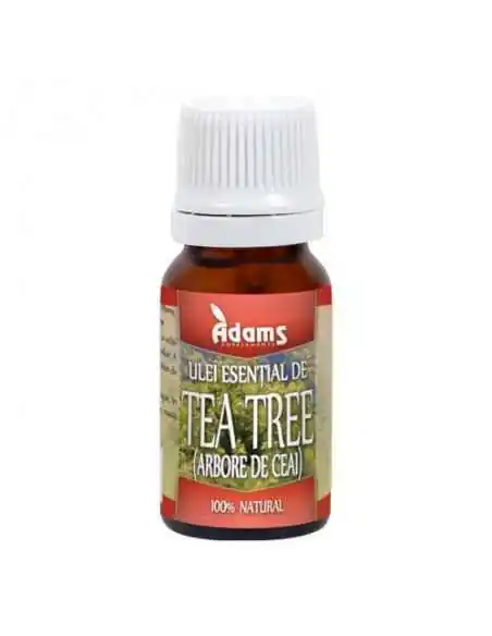 ULEI ESENTIAL DE TEA TREE(ARBORE DE CEAI)10ML ADAMS VISION, ULEIURI ESENTIALE