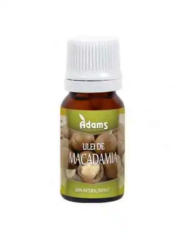 Ulei de Macadamia 10ml Adams, ULEIURI VEGETALE