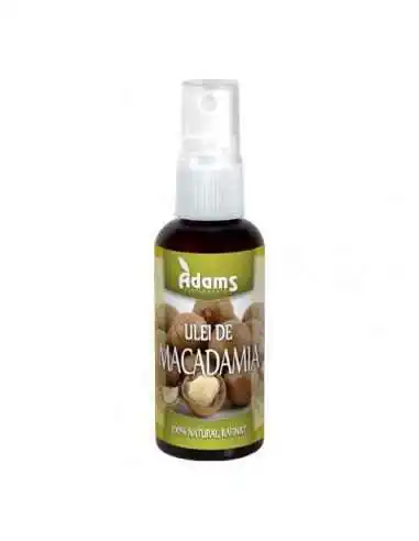 Ulei de Macadamia 50ml Adams, ULEIURI VEGETALE