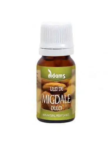 ULEI MIGDALE DULCI 10ML (PRESAT LA RECE) ADAMS VISION, ULEIURI VEGETALE