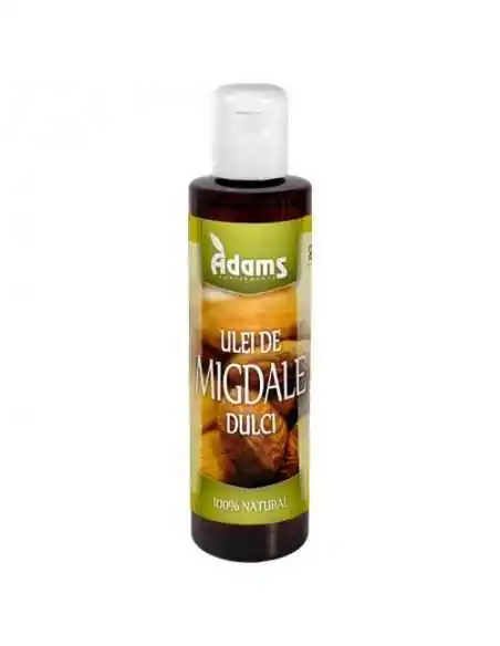 ULEI MIGDALE DULCI 200ML (PRESAT LA RECE) ADAMS VISION, ULEIURI VEGETALE