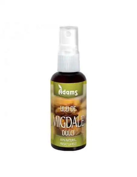ULEI MIGDALE DULCI 50ML (PRESAT LA RECE) ADAMS VISION, ULEIURI VEGETALE