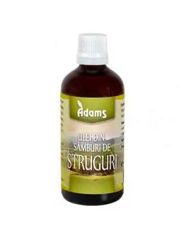 ULEI SAMBURI DE STRUGURI RAFINAT 100ML ADAMS VISION, ULEIURI VEGETALE