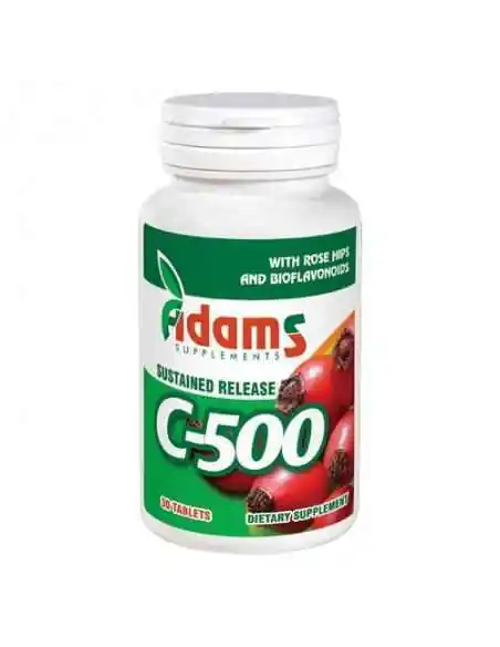 VITAMINA C 500MG MACESE 30CPS ADAMS VISION, Raceala si gripa