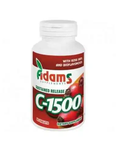 VITAMINA C-1500 MACESE 90CPR ADAMS VISION, Raceala si gripa