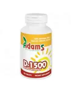 VITAMINA D-1500 180CPR ADAMS VISION, Raceala si gripa 2