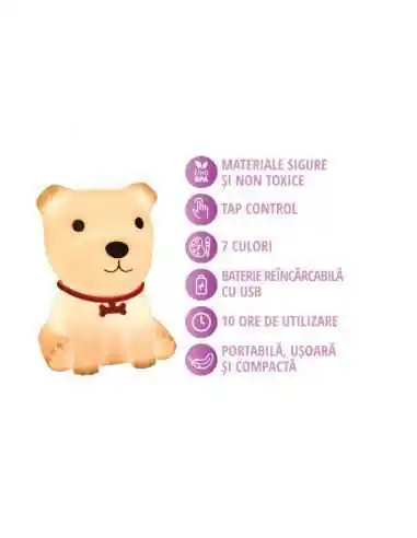 Lampa de veghe catelusa Luna Easycare Baby, ELECTROCASNICE SI APARATURA TRAI SANATOS