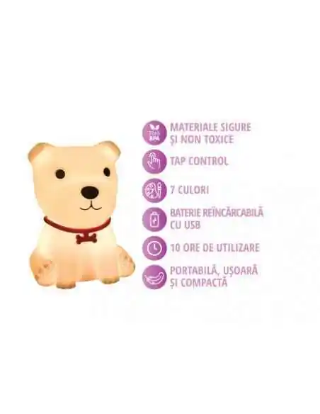 Lampa de veghe catelusa Luna Easycare Baby, ELECTROCASNICE SI APARATURA TRAI SANATOS