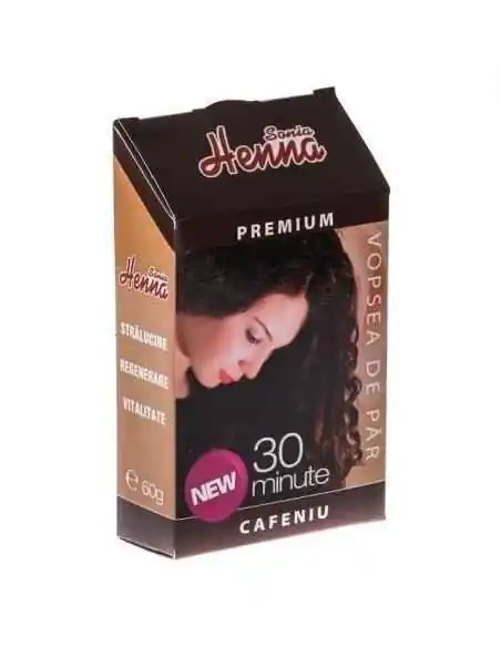 Vopsea par Henna Premium Cafeniu 60gr Kian Cosmetics, REDUCERI
