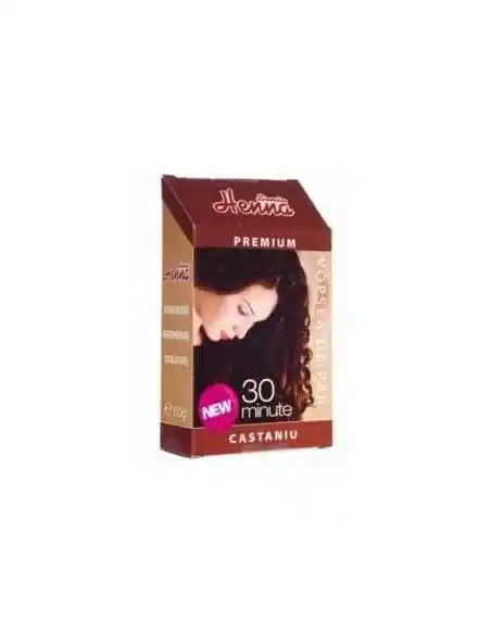 Vopsea par Henna Premium Castaniu 60gr Kian Cosmetics, REDUCERI