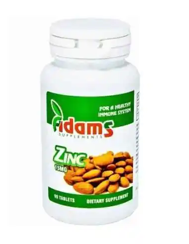 ZINC 15MG 90CPR ADAMS VISION, Tulburari Hormonale
