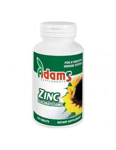 ZINC 50MG 120CPR ADAMS VISION, Tulburari Hormonale