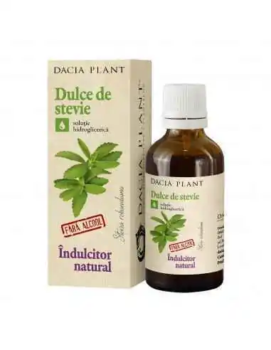 Dulce de Stevie 50ml Dacia Plant, Terapia Diabetului