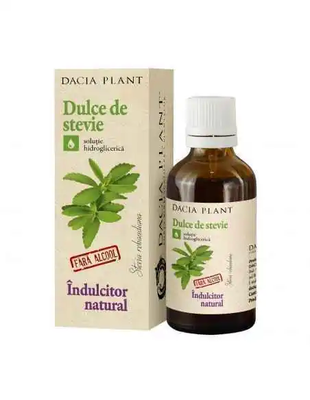 Dulce de Stevie 50ml Dacia Plant, Terapia Diabetului