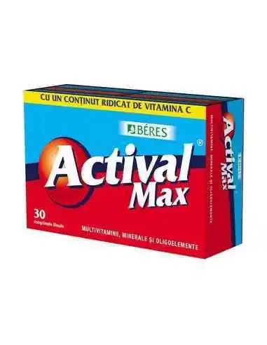 ACTIVAL MAX 30CPR BERES, VITAMINE SI MINERALE