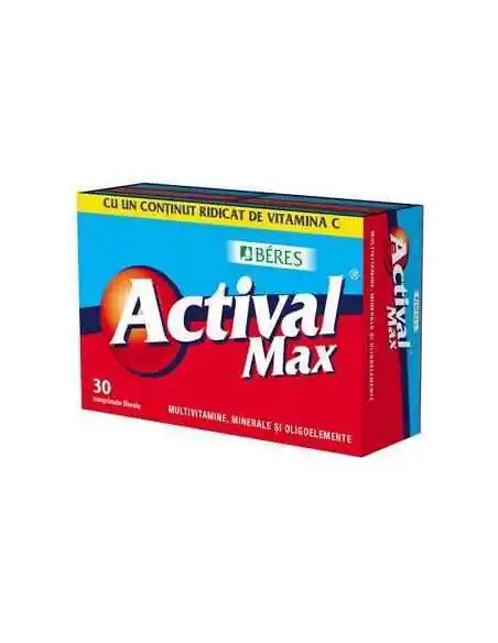 ACTIVAL MAX 30CPR BERES, VITAMINE SI MINERALE