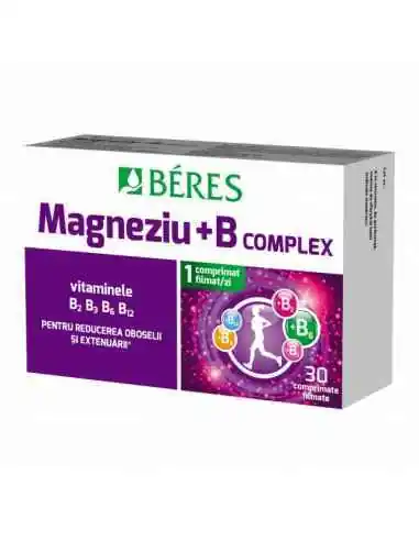 MAGNEZIU+B COMPLEX 30CPR BERES, Sistemul nervos