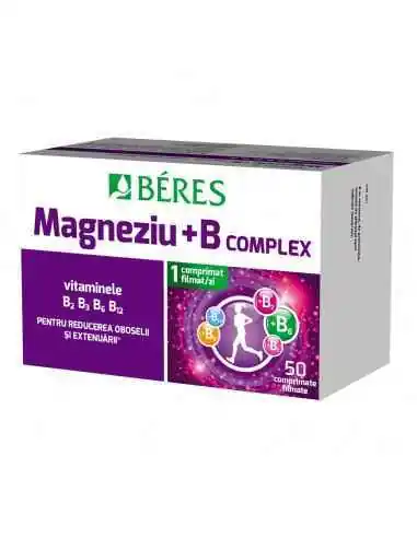 MAGNEZIU+B COMPLEX 50CPR BERES, Sistemul nervos