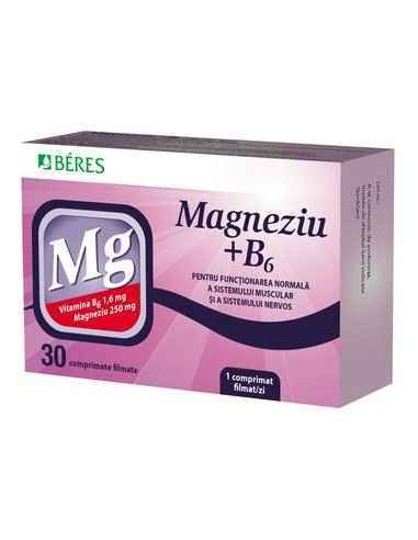 MAGNEZIU+B6 30CPR BERES, Sistemul nervos