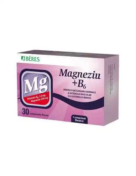MAGNEZIU+B6 30CPR BERES, Sistemul nervos