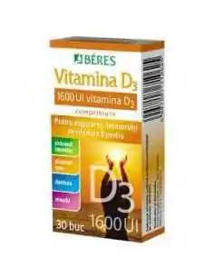 VITAMINA D3 1600UI 30CPR BERES, Raceala si gripa