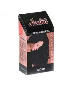 Vopsea de par Henna Sonia Negru 100gr Kian Cosmetics, REDUCERI