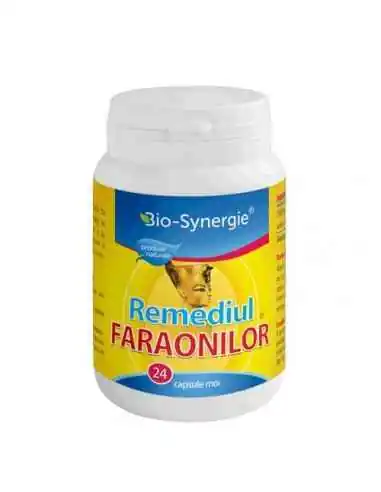 REMEDIUL FARAONILOR 24CPS BIO-SYNERGIE, Imunitate si raceala