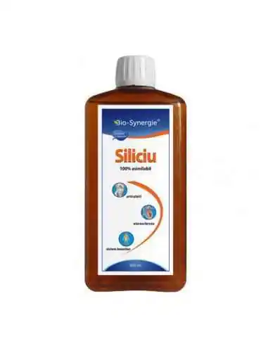 SILICIU NATURAL 500ML BIO-SYNERGIE, Stres