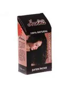 Vopsea de par Henna Sonia Saten Inchis 100gr Kian Cosmetics, REDUCERI