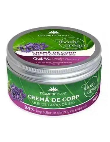 BODY CREMA CORP CU ULEI DE LAVANDA 200ML Cosmetic Plant, UNGUENTE/CREME/GELURI