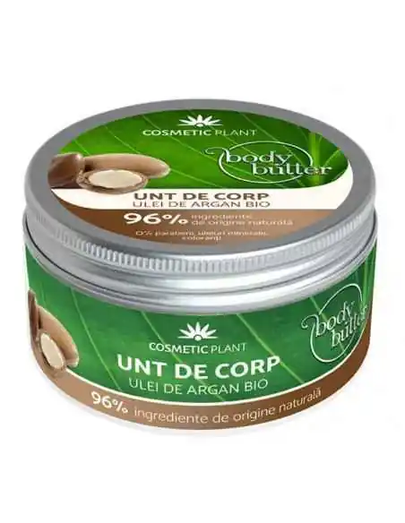 BODY UNT CORP CU ULEI DE ARGAN BIO 200ML Cosmetic Plant, UNGUENTE/CREME/GELURI
