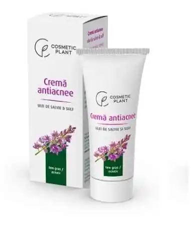 CREMA ANTIACNEE + SALVIE + SULF 30ML Cosmetic Plant, UNGUENTE/CREME/GELURI