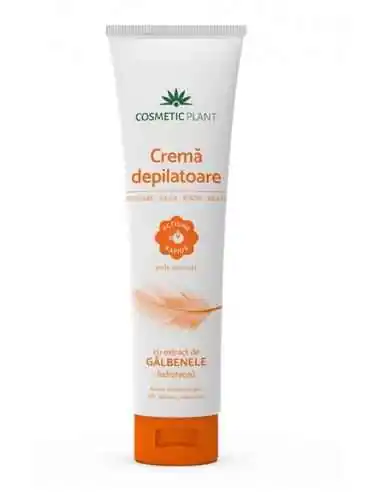 CREMA DEPILATOARE+GALBENELE 150ML COSMETICPLANT, UNGUENTE/CREME/GELURI