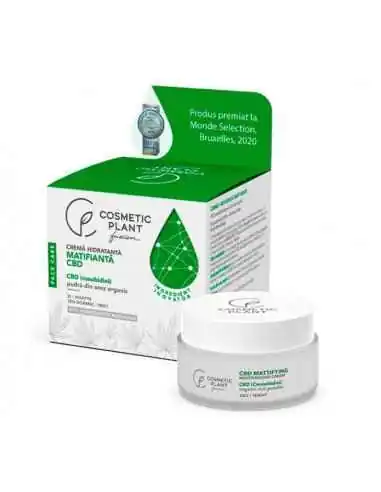 CREMA FACE CARE HIDRATANTA MATIFIANTA 50ML Cosmetic Plant, UNGUENTE/CREME/GELURI