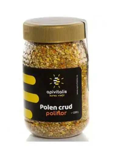 Polen crud poliflor 230g Apivitalis, VITAMINE SI MINERALE