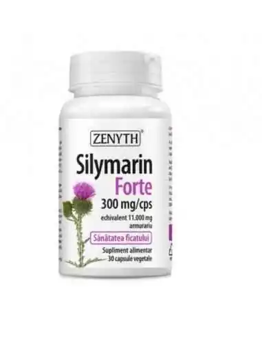 Silymarin Forte 30 cps Zenyth, REMEDII NATURISTE